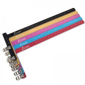 46BS02 Bow Square Bowstring Nock Points l форма на линейка лък за рекуркиране на лък takedown лък